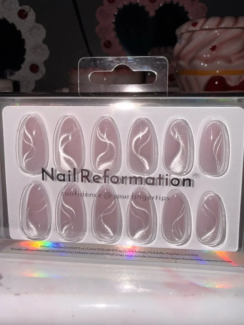 Nail Reformation Reflective Press On Nails